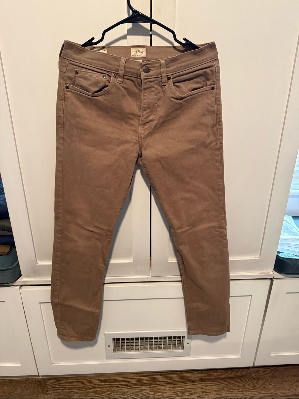 J. Crew 5 Pocket Khaki Jeans - 770 Straight - 29-30